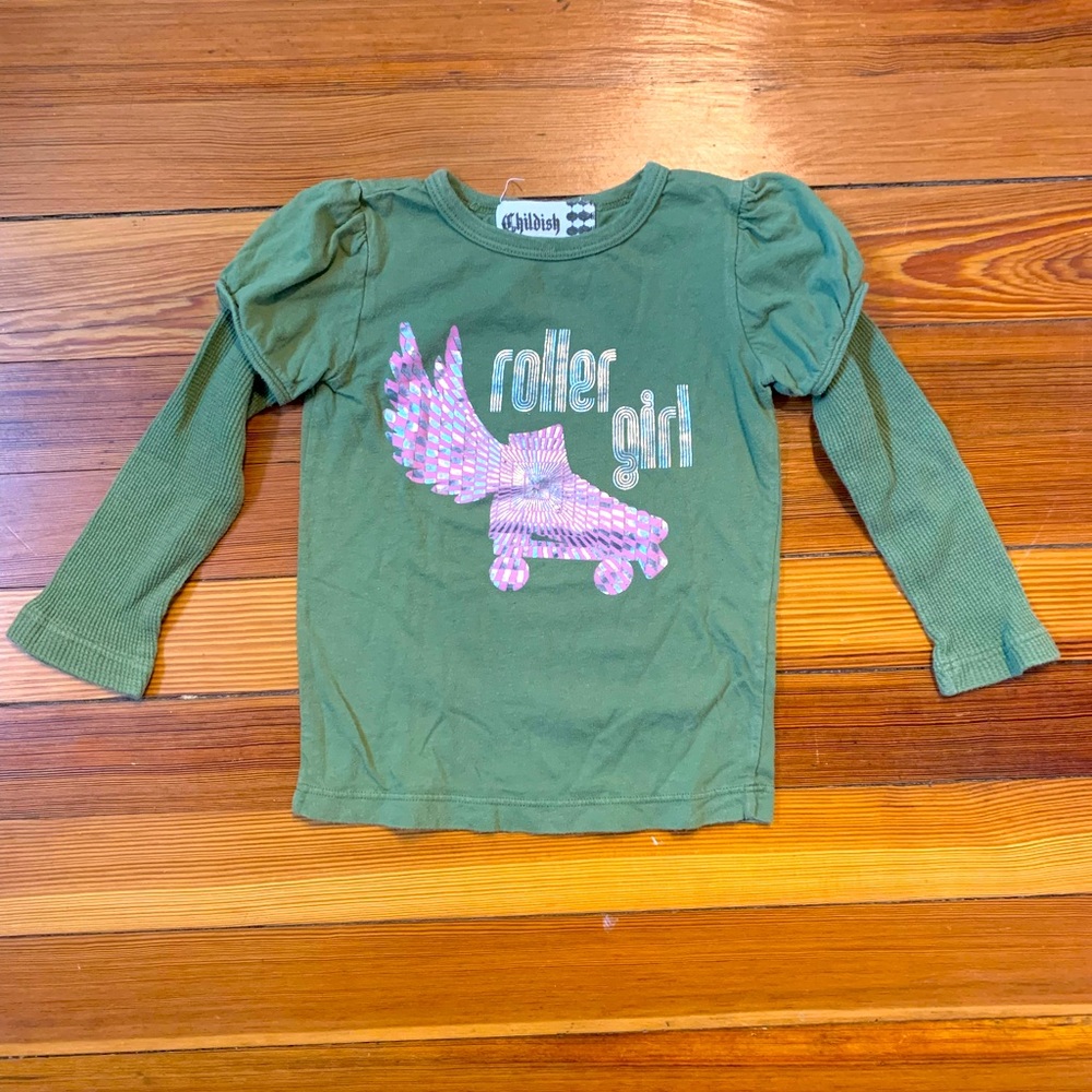 Childish Roller Girl long sleeve t